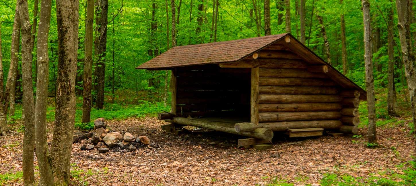 Shelter i skoven ved Kolding